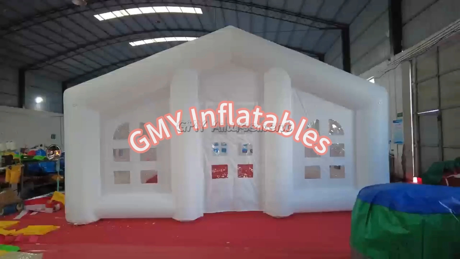 Pvc Oxford Party Events Biały nadmuchiwany namiot na sprzedaż GMY Inflatables 1