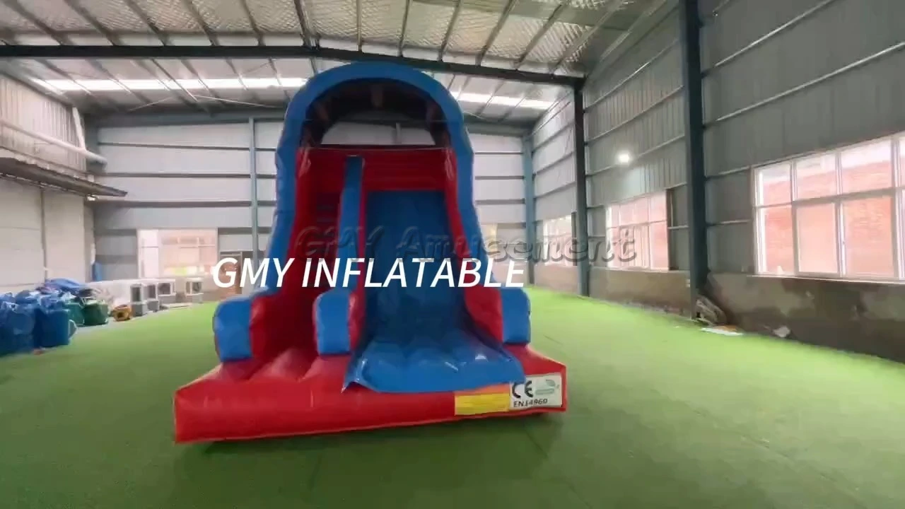 Custom New Design Inflatable Carnival Circus Dry Slide Clown Theme Slide GMY Inflatables 1
