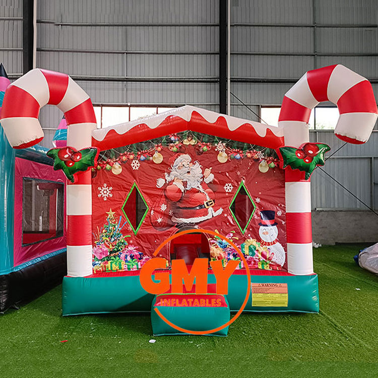 Christmas Inflatables Castle Jumper Bouncy Castle Inflatable Christmas ...