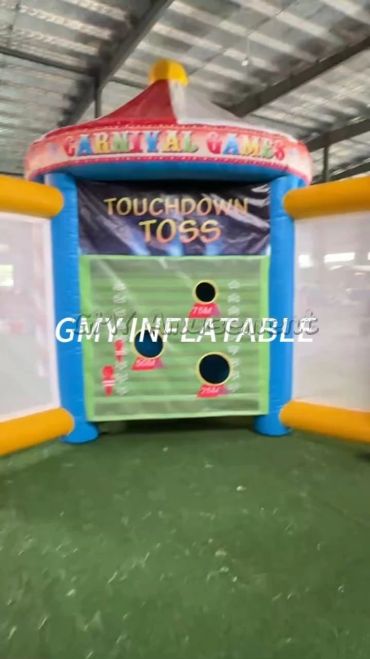 5 in 1 Karnevalsspiele für Kinder und Erwachsene Aufblasbares Karnevals-Dartboard-Wurfspiel GMY Inflatables 1