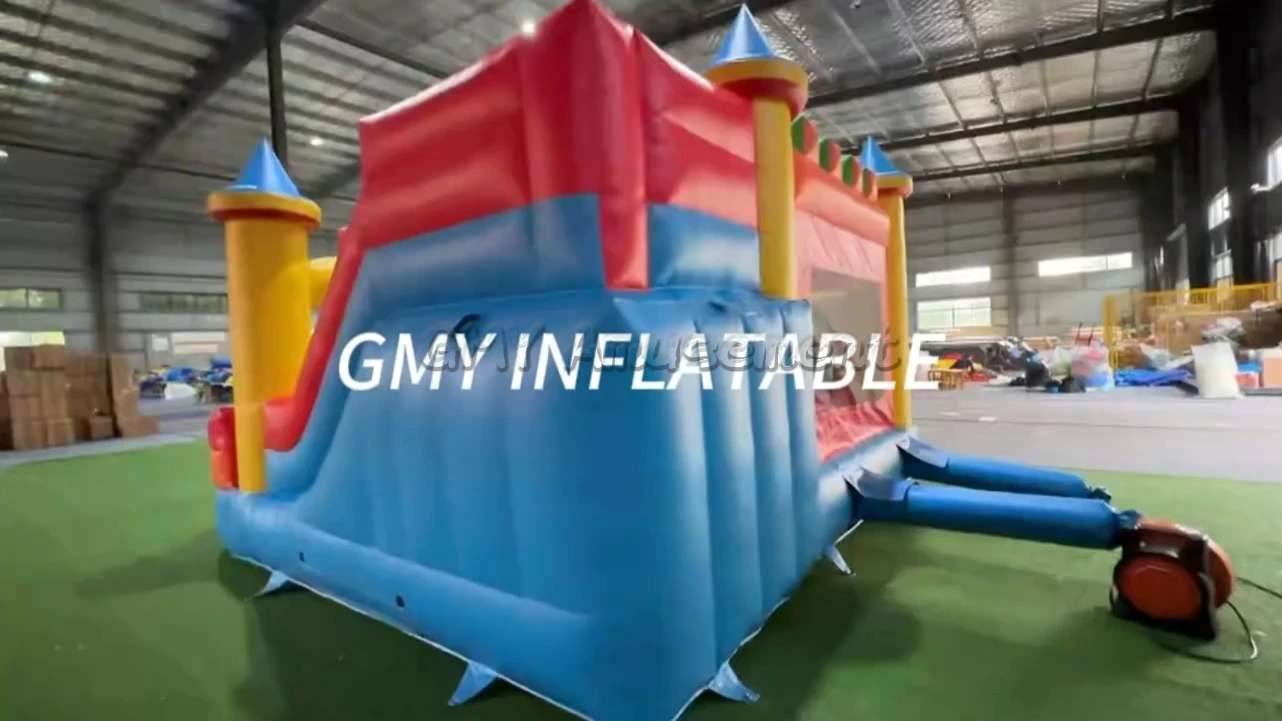 Inflatable Castle Bounce House Combo Professional Bouncy Castle With Slide GMY Inflatables 1