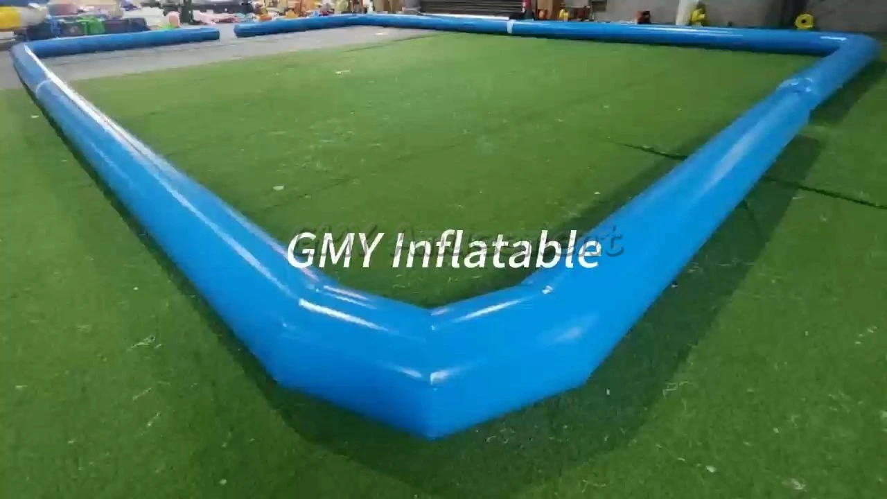 Aufblasbarer 3-gegen-3-Fußballplatz für die Straße, für Kinder und Erwachsene, Luftfußballplatz, GMY Inflatables 1