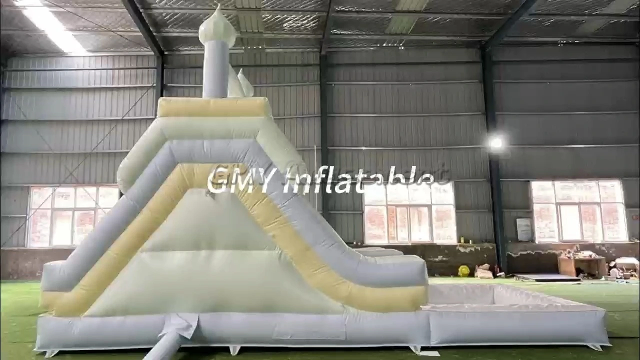 Toboggan aquatique gonflable de qualité commerciale, best-seller pour piscines extérieures pour enfants, GMY Inflatables 1