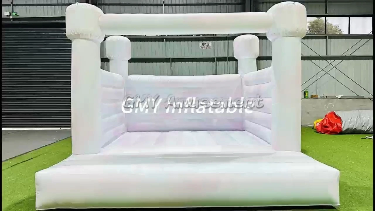 Domek dmuchany Tie-Dye, wynajem sprzętu na imprezy dla dzieci, dmuchane zamki GMY 1