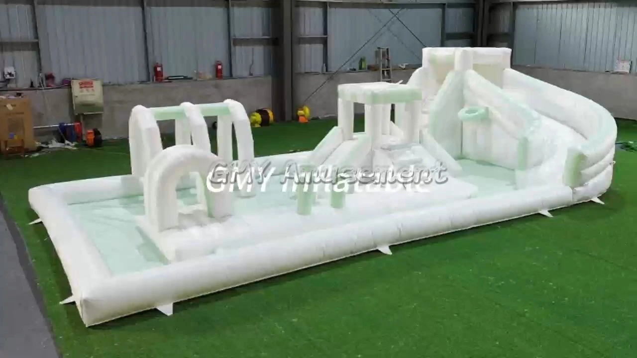 Inflatable Splash Pad Water Park Summer Water Play Splash Pad Pool Playground GMY Inflatables 1