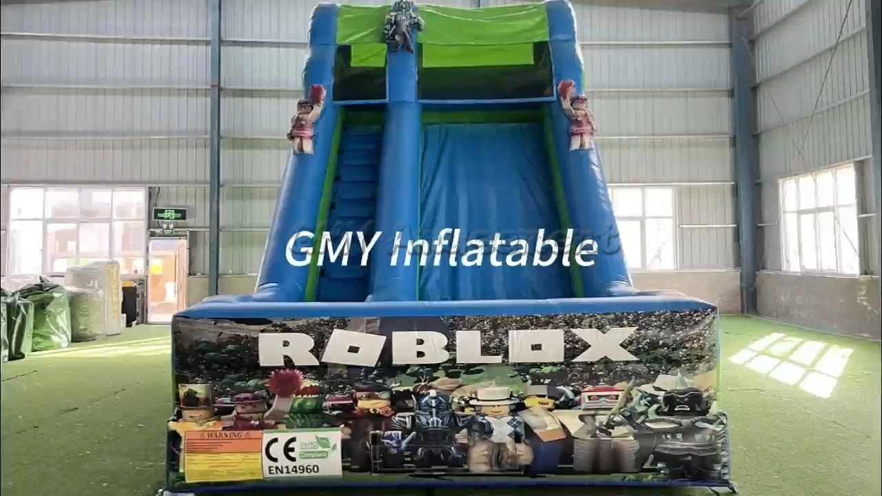 Aufblasbare Dürrerutschen für Zeichentrickfiguren in der virtuellen Welt – Outdoor GMY Inflatables 1