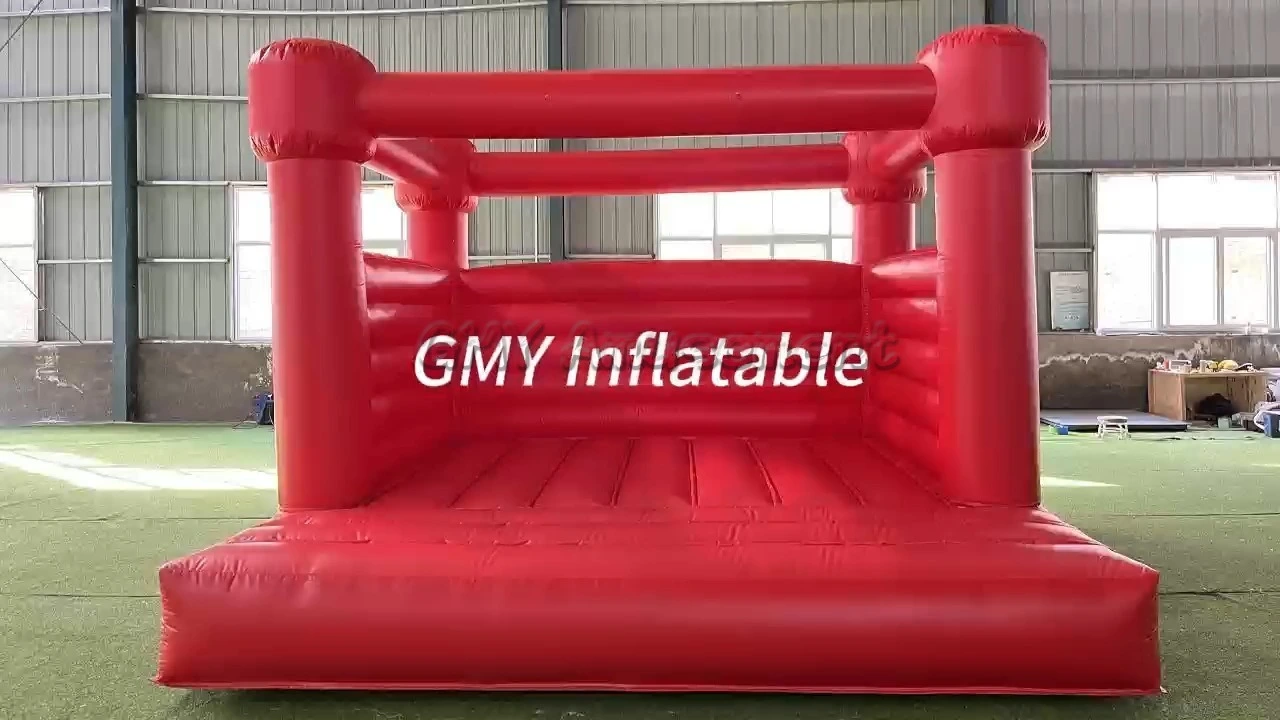 Château gonflable rouge pour enfants, château gonflable, maison gonflable, GMY Inflatables 1