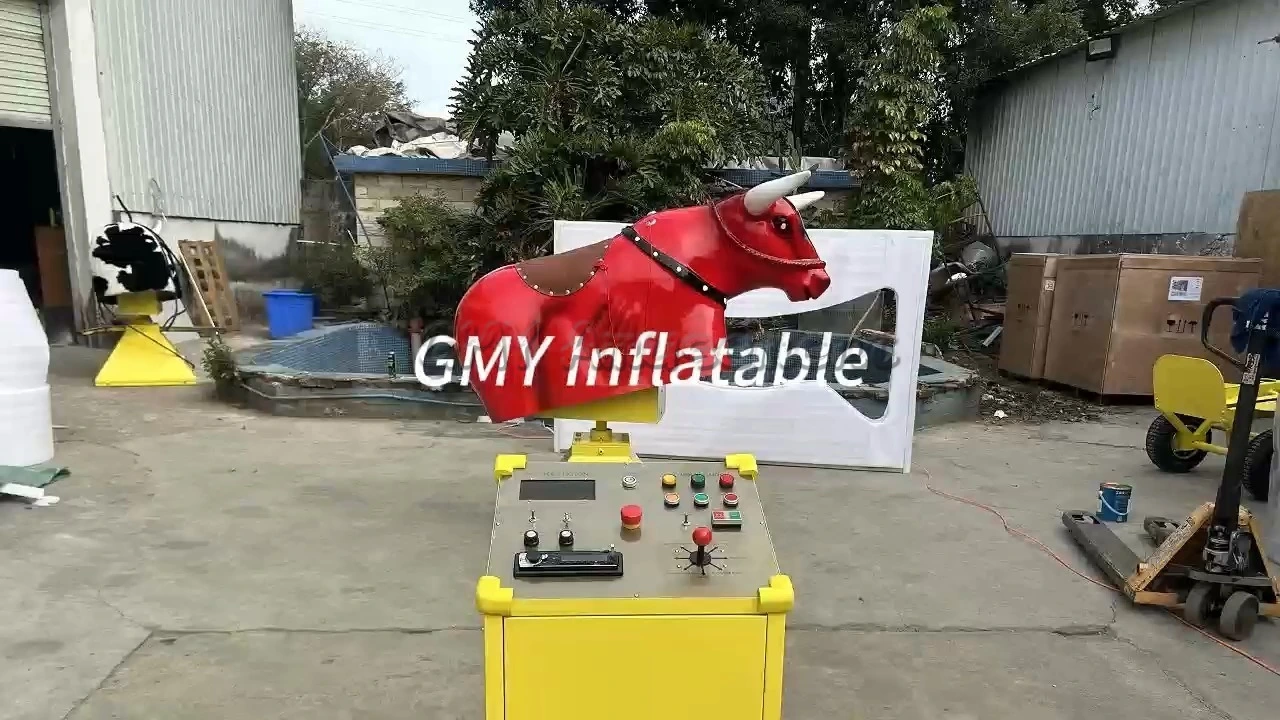 Professionelle mechanische Rodeo-Bullenreitspiele für Kinder und Erwachsene – GMY Inflatables 1