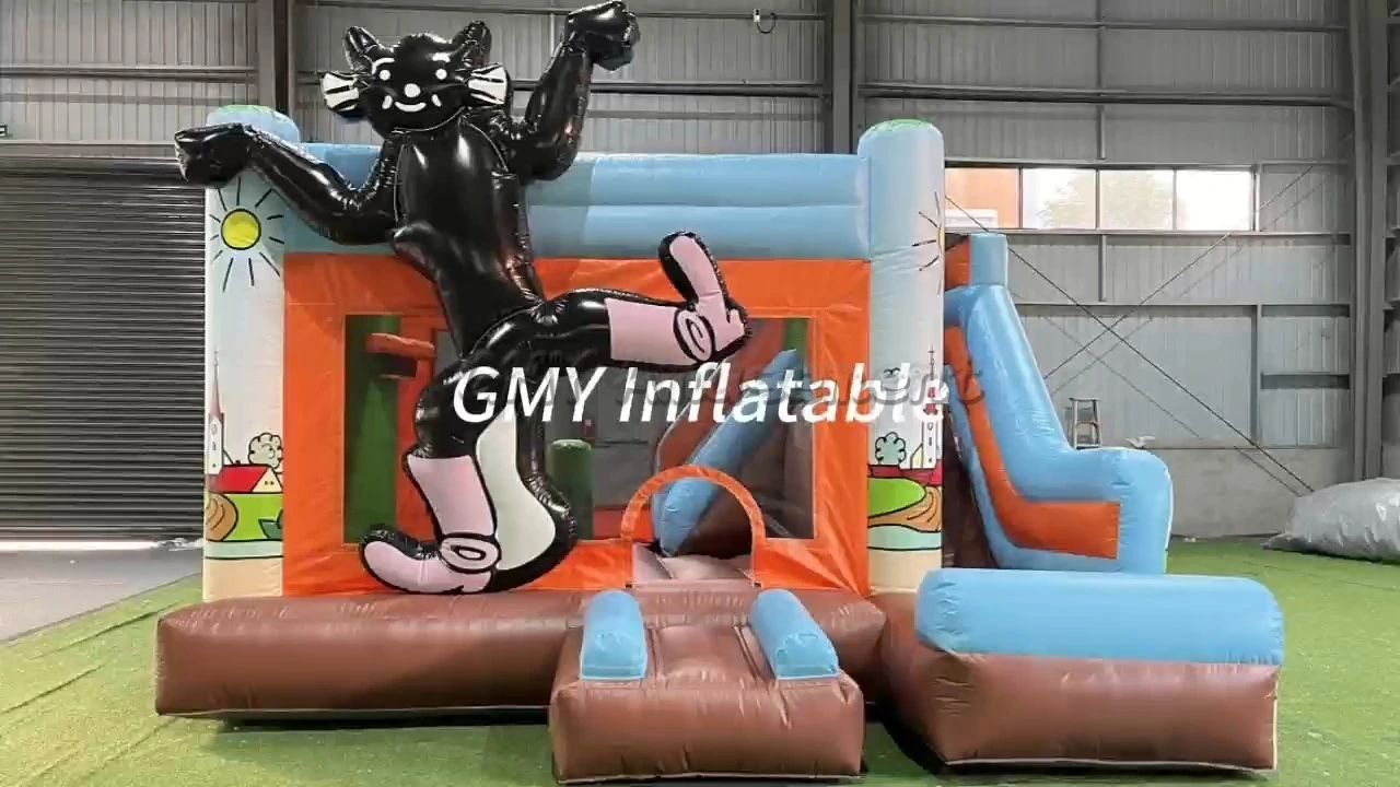 Château gonflable Black Cat (1 pièce) - GMY Inflatables 1