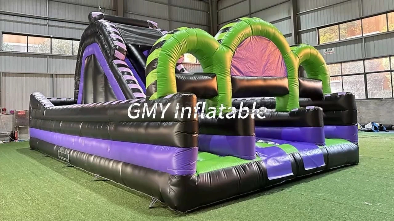 Aufblasbare Rutschen Hochwertiges PVC Aufblasbares Trockenrutschenbecken für Kinder GMY Inflatables 1
