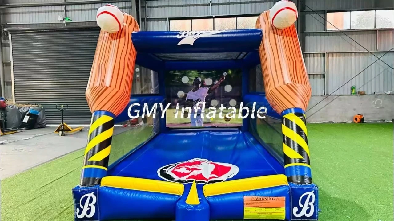 Gewerbliche PVC-Baseball-Spiel-Herausforderungsspiel, Outdoor-Party-Ausrüstung, GMY Inflatables 1