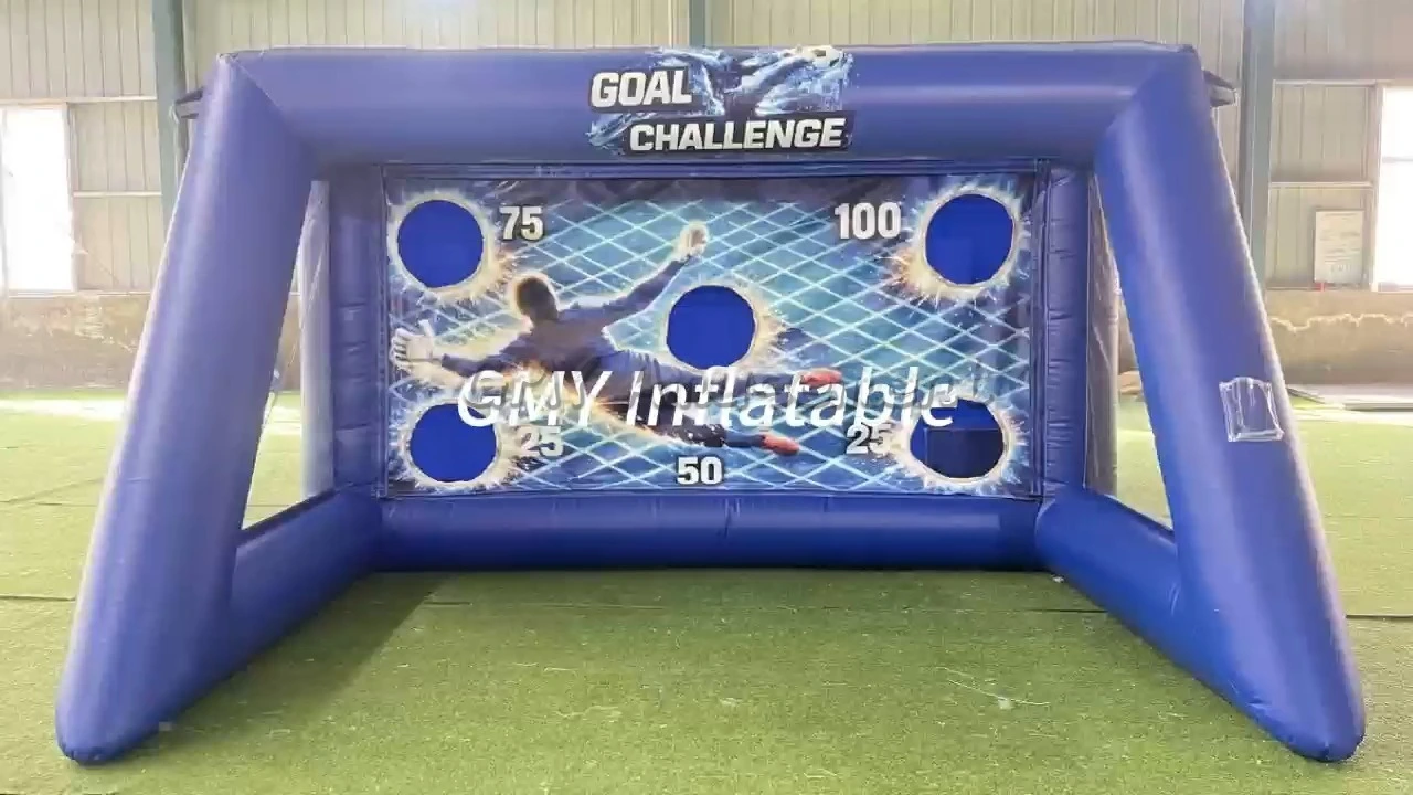 Aufblasbares Fußballspiel mit Torschuss-Herausforderung zu verkaufen (GMY Inflatables) 1