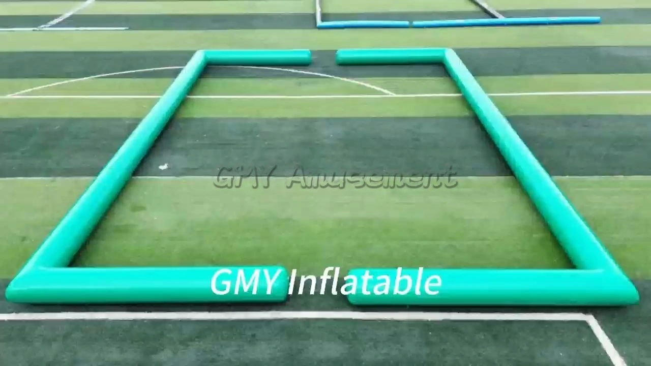 Heißer Verkauf: Aufblasbares 3-gegen-3-Fußballfeld, Sportarena für drinnen und draußen, GMY Inflatables 1