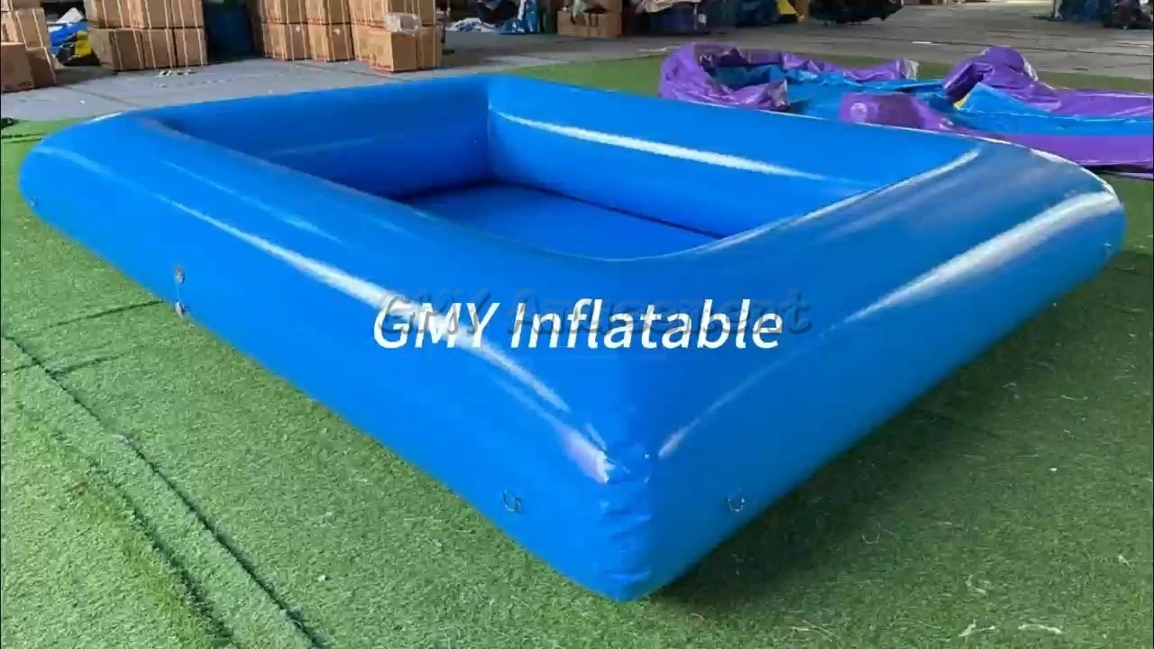 Hochwertiges aufblasbares Schwimmbecken für den Außenbereich, abnehmbares PVC, aufblasbare Spiele GMY Inflatables 1