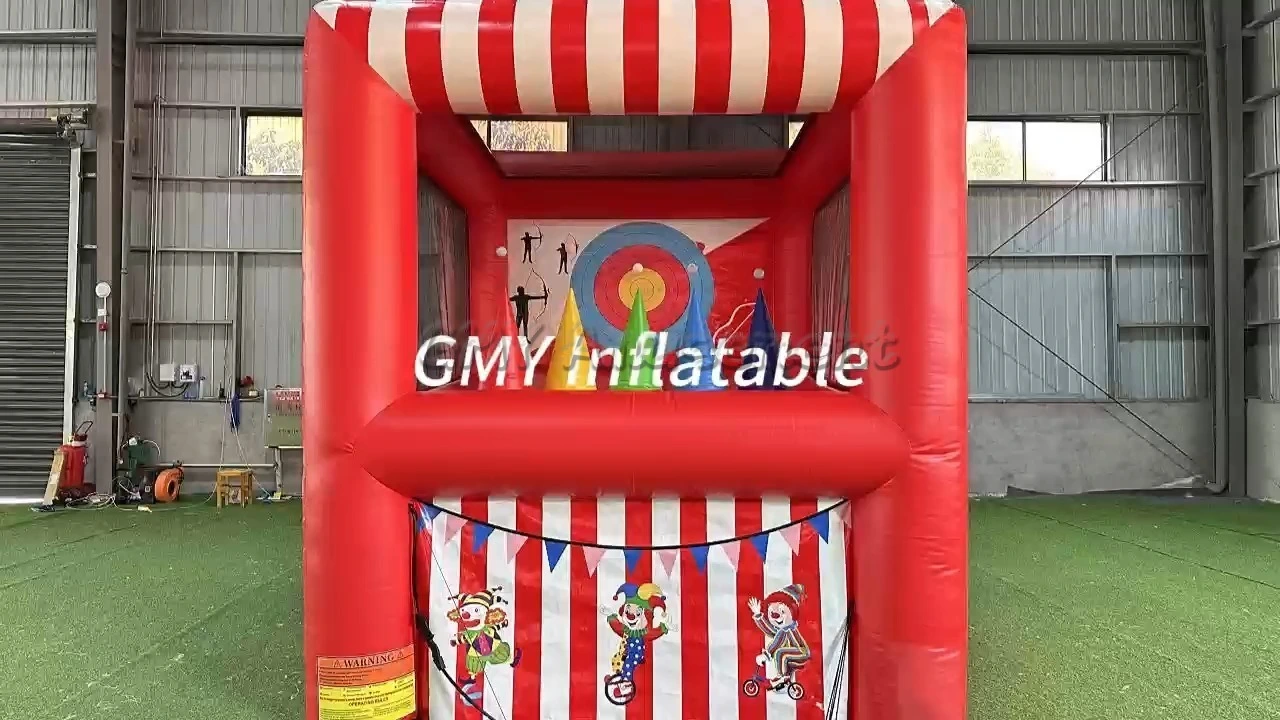 Carnival Games Inflatable Dart and Archery Game Interactive Inflatable Nerf Game GMY Inflatables 1