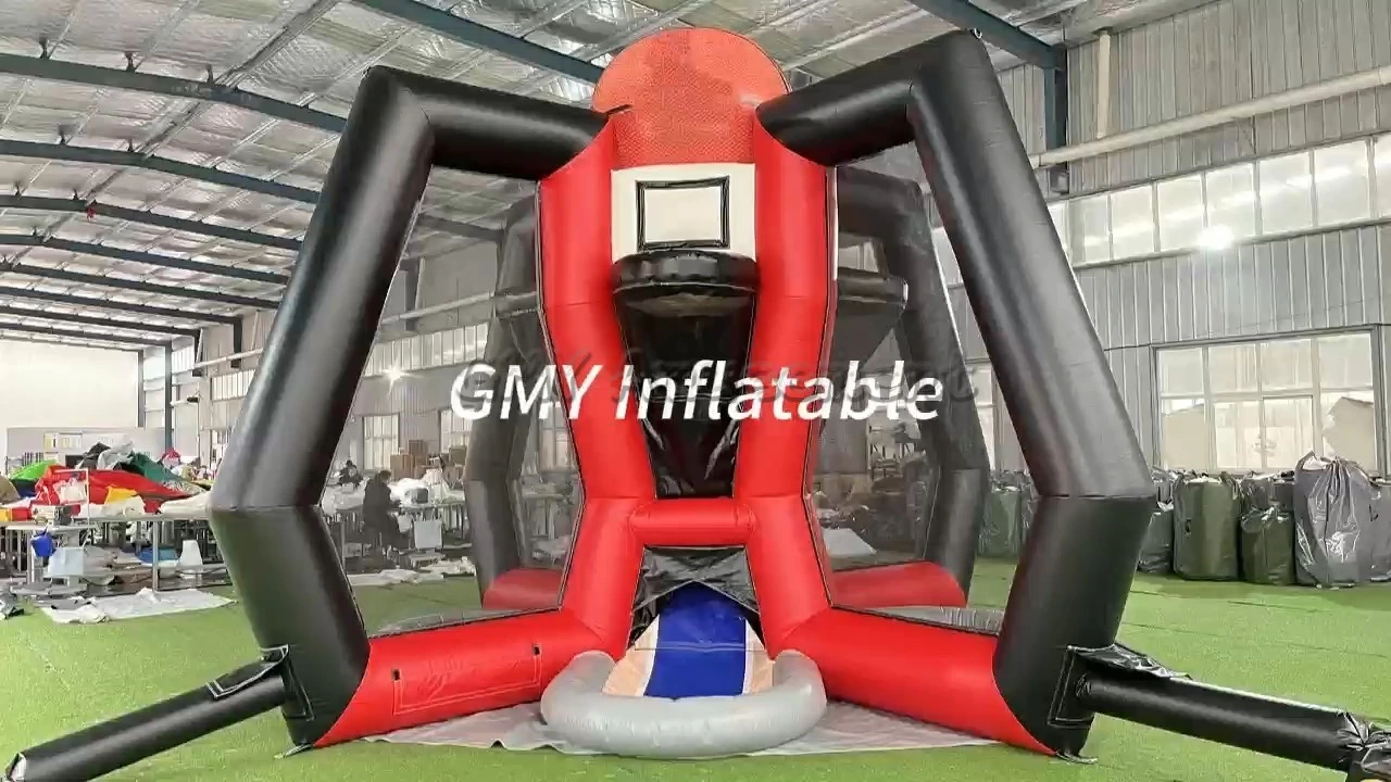 Jeux de carnaval interactifs Football Blitz Jeu de football gonflable à louer pour fêtes GMY Inflatables 1