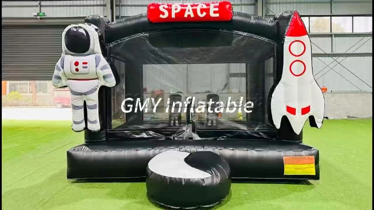 Astronaut Theme Rocket Inflatable Bouncy Jumping House Castles for Children GMY Inflatables 1