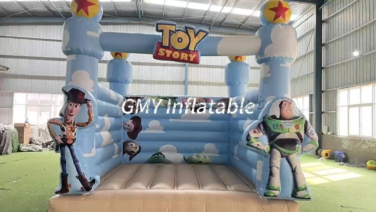 Commercial Inflatable Cartoon Characters Toy Bouncy Castle Jumper Hupfburg GMY Inflatables 1