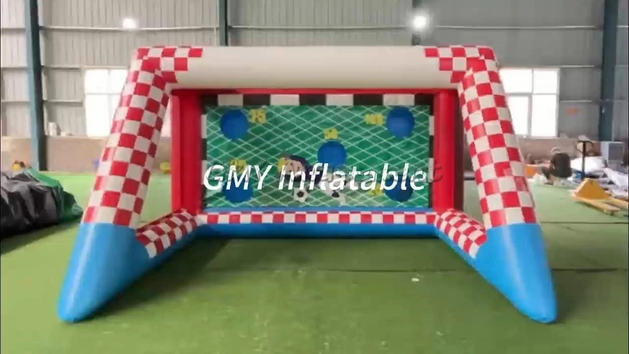 Jeux gonflables de football interactifs Hpfburg Toy Party Château gonflable pour enfants GMY Inflatables 1