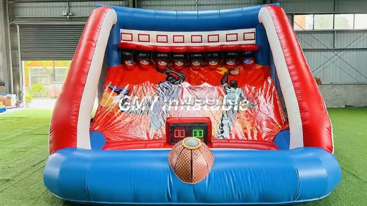 Pop-a-Shot Basketball Battle IPS Light Strike aufblasbares Basketballspiel für Kinder GMY Inflatables 1