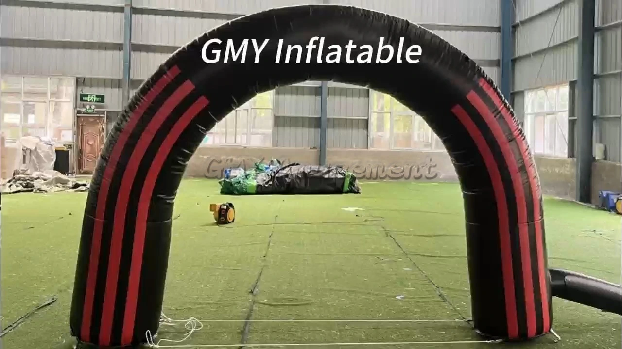 Aufblasbarer Bogen mit individuellem Logo für Events, Laufveranstaltungen und Sportveranstaltungen – aufblasbarer Ballonbogen von GMY Inflatables 1