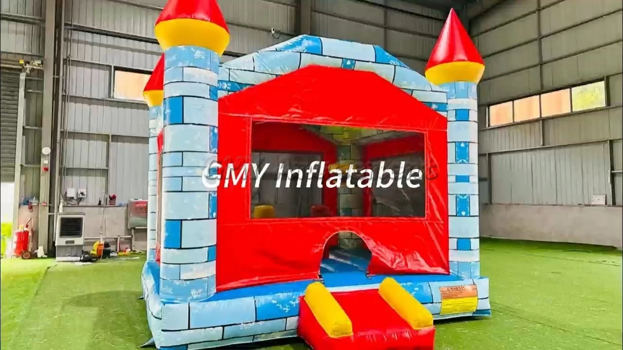 Aire de jeux gonflable commerciale extérieure, château gonflable, GMY Inflatables 1