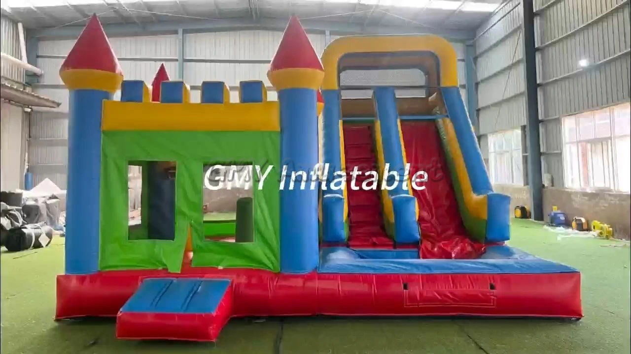 6x6m Moonwalk Jumpers Bounce House Inflatable Bouncy Castle for Kids GMY Inflatables 1