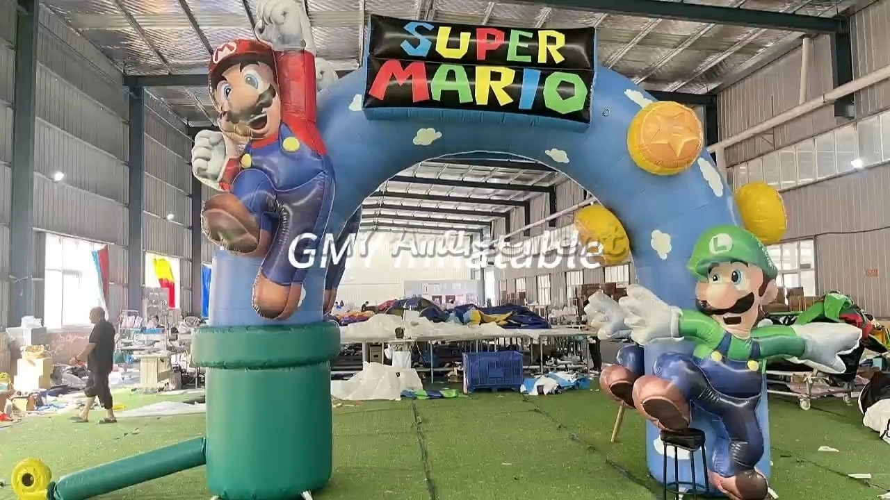 Inflatable Cartoon Kids Custom Advertising Arch Inflatable Festival Party Arch GMY Inflatables 1