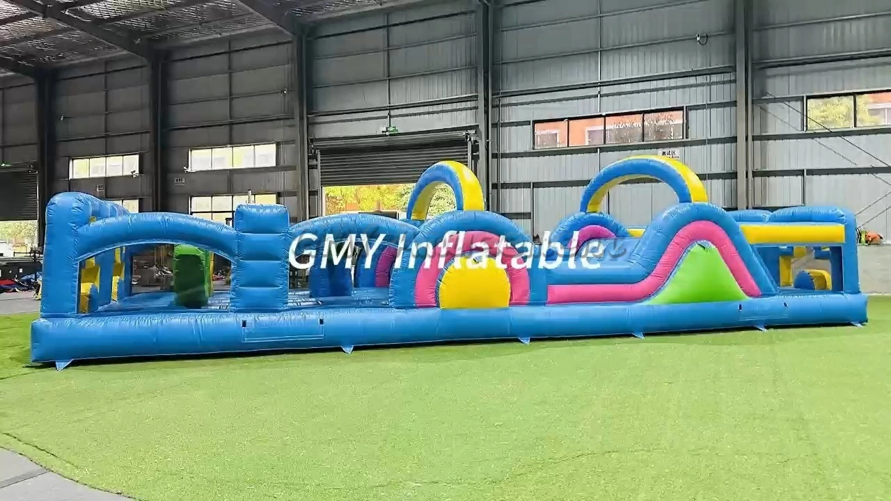 Outdoor Challenge Games Obstacle Course Inflatable for Kids Adult GMY Inflatables 1