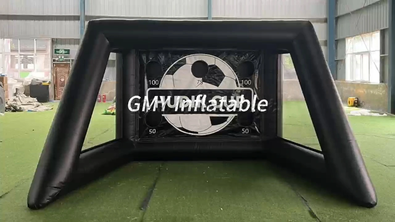 Interactive Football Field Inflatable Football Shooting Games for Sport Event GMY Inflatables 1