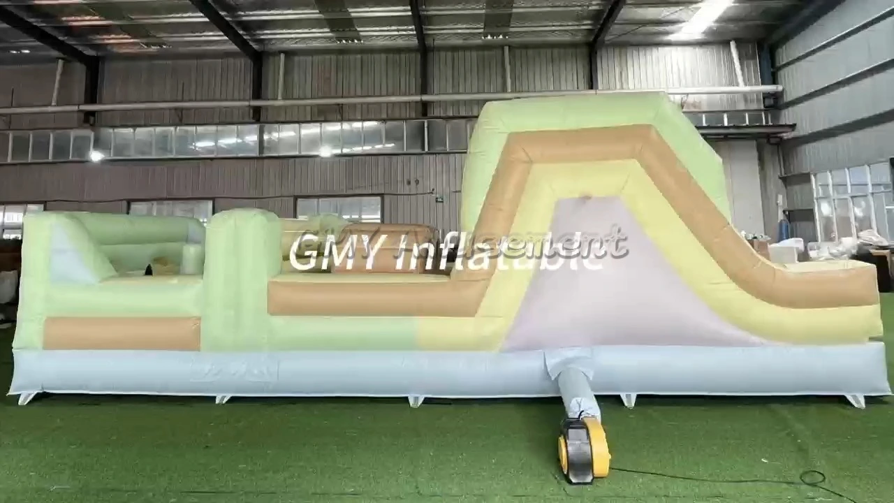 New Design Inflatable Obstacle Course Commercial PVC Inflatable Games Bouncy Castle GMY Inflatables 1