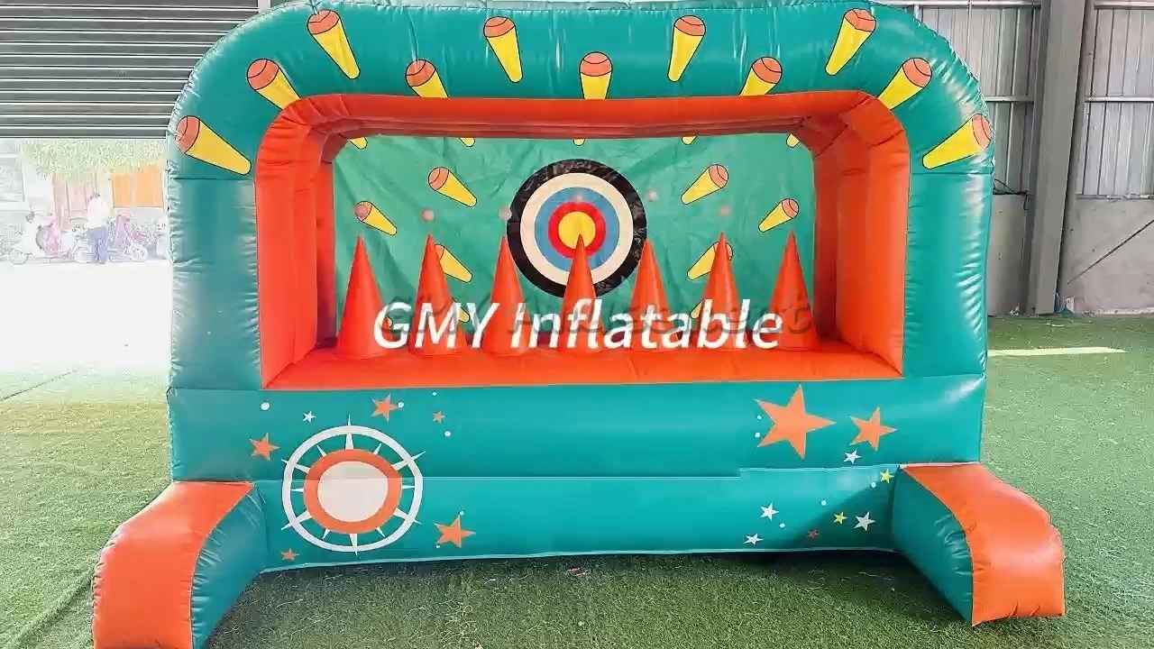 Inflatable Kids Shooting Darts Games Carnival Inflatable Sports Games for Event GMY Inflatables 1