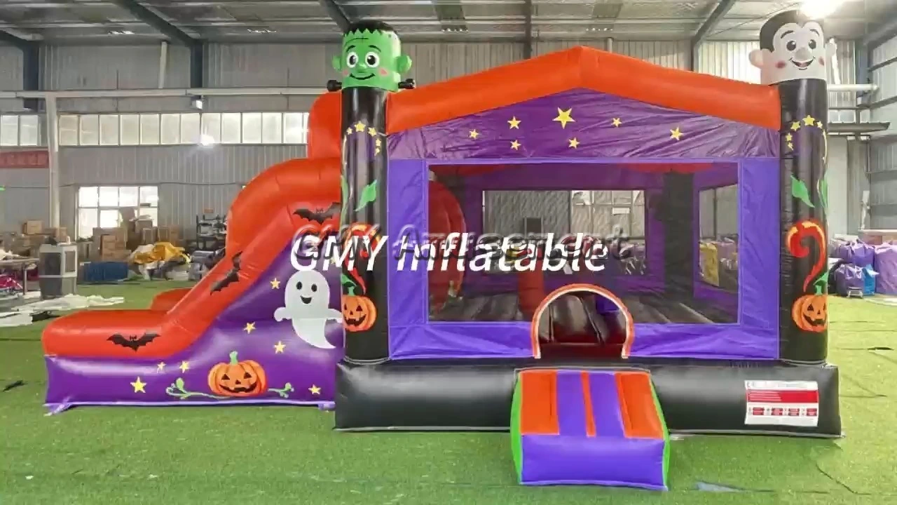 Château gonflable d'Halloween Maison hantée à prix d'usine GMY Inflatables 1
