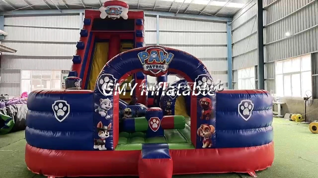 Castillo hinchable de Paw Patrol para exteriores, parque infantil hinchable GMY Inflatables 1