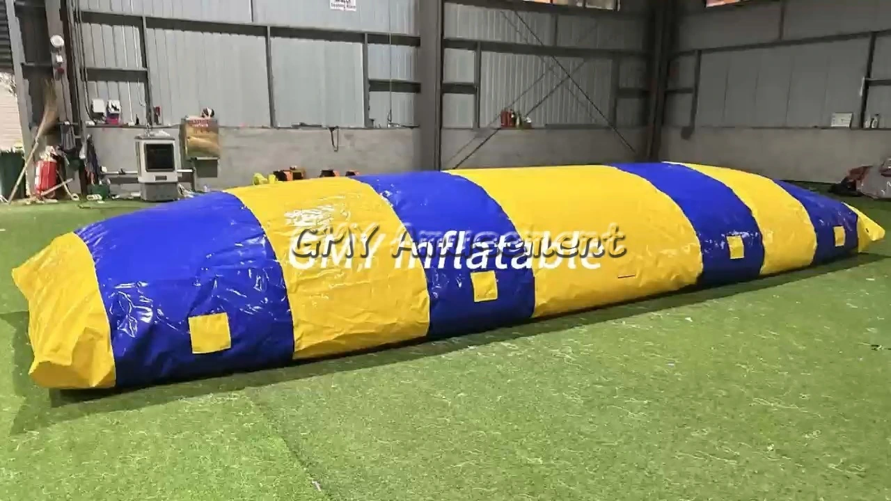 Nadmuchiwana gra, szczelnie zamknięta, pływająca na wodzie, nadmuchiwana zabawka Blob, worek do skakania GMY Inflatables 1