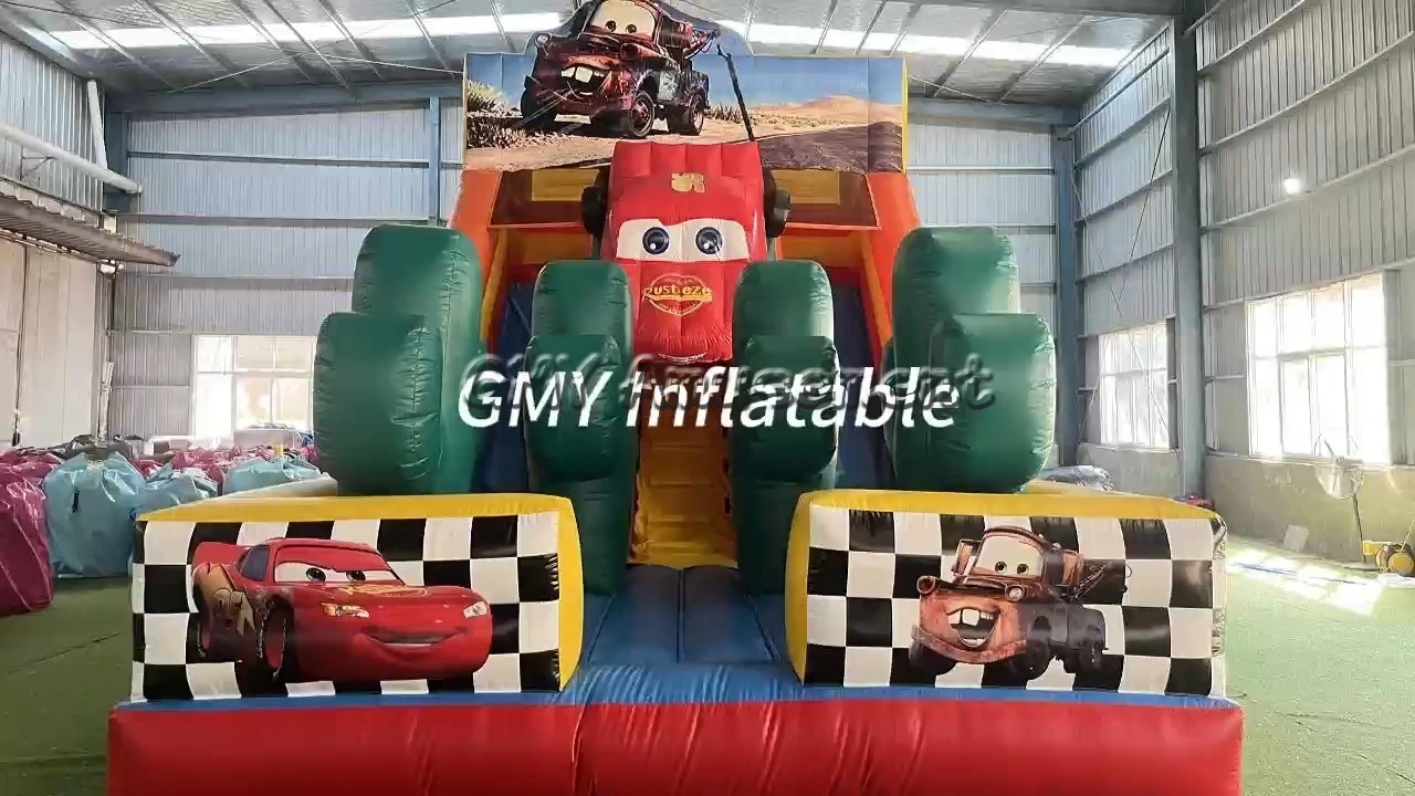 Komercyjne dmuchane zjeżdżalnie wodne z PVC, dmuchany zamek do wodnej zabawy dla dzieci GMY Inflatables 1