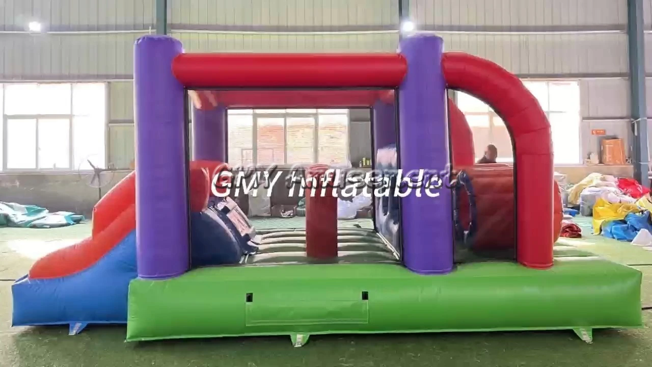 Kids Outdoor Play Ground Mini Inflatable Obstacle for Party Rental GMY Inflatables 1