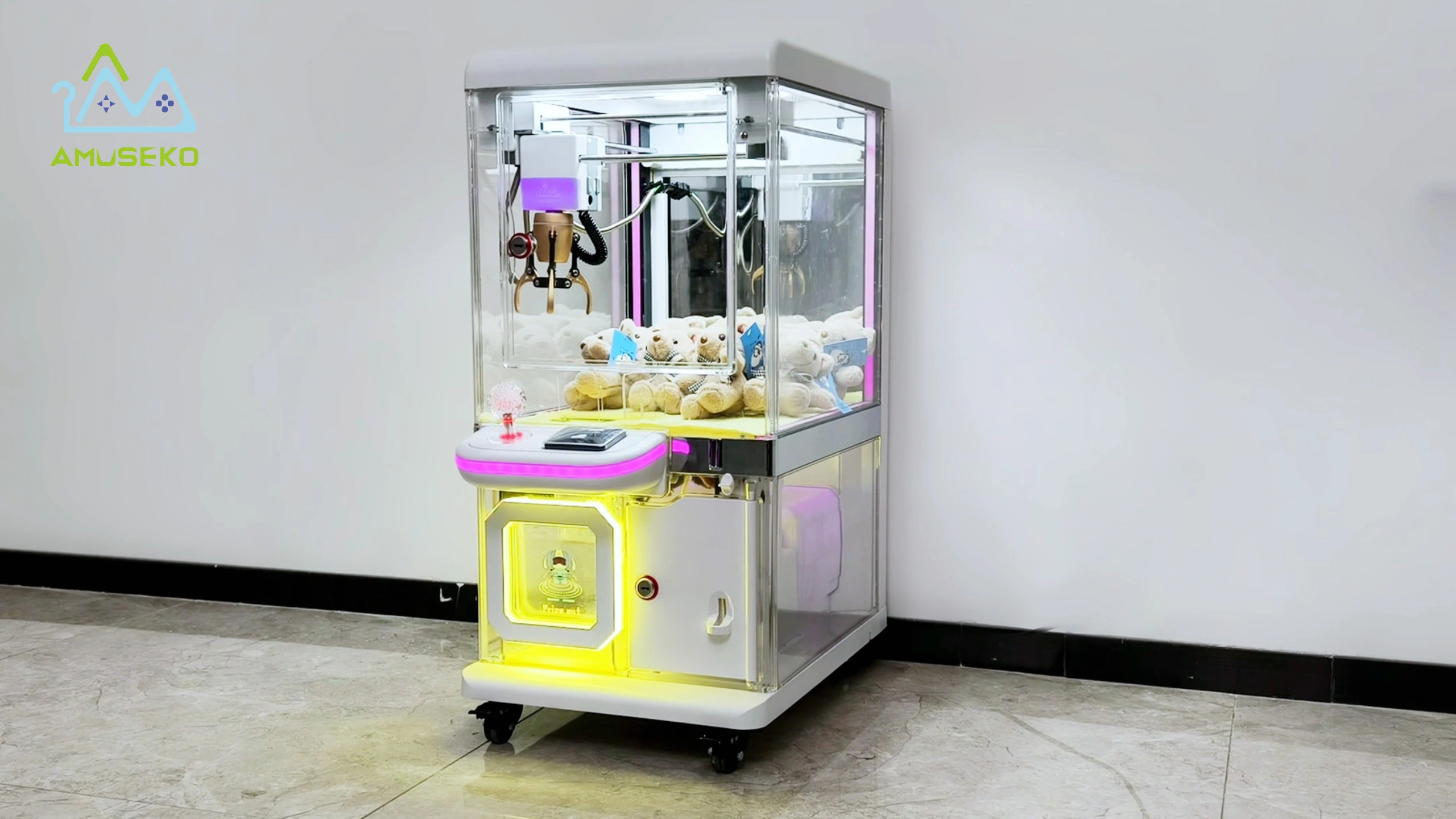Amuseko Desktop-Style Single-Player Mini Claw Machine 1