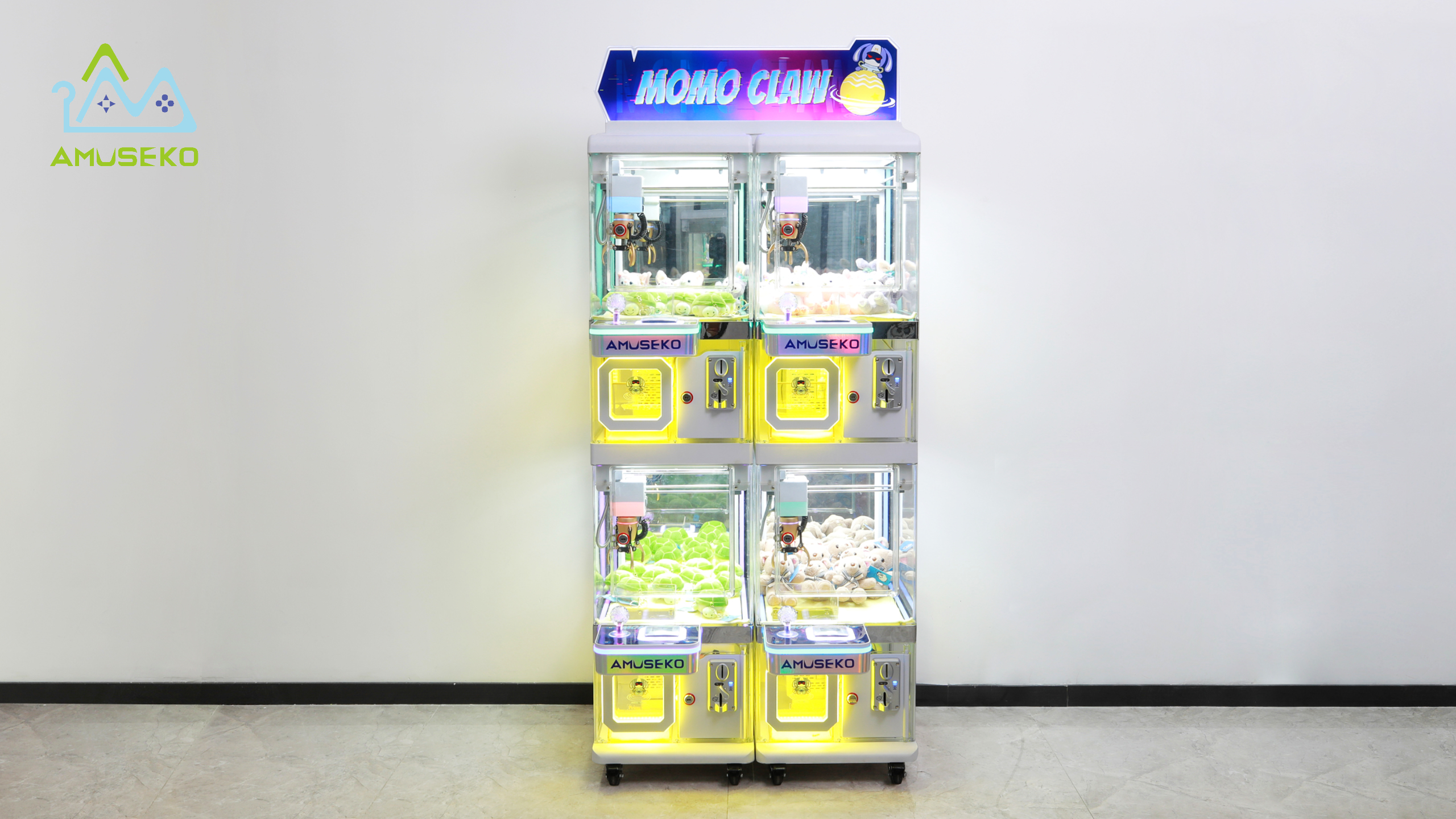 Amuseko coin operateentertainment four-players Crane Machine 1