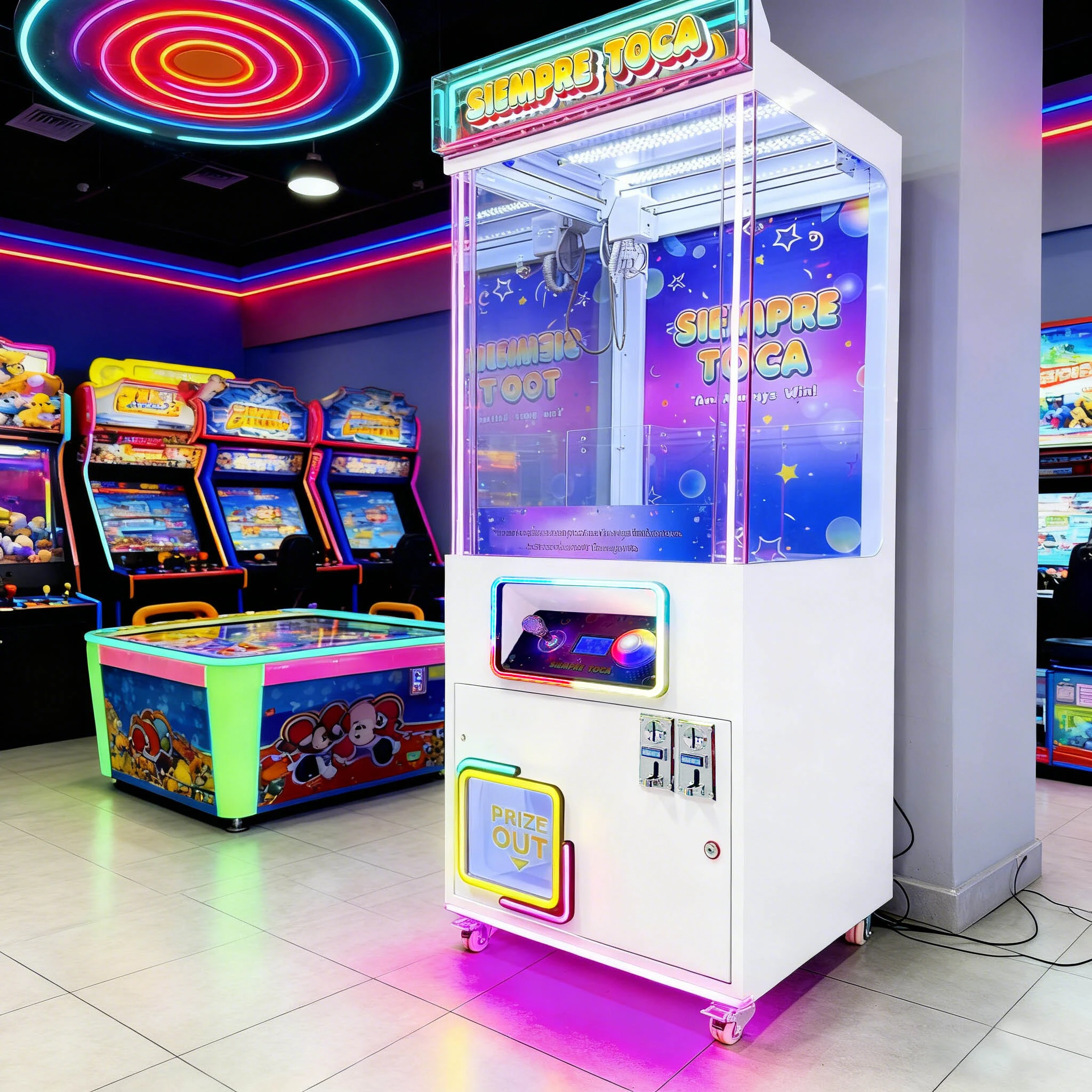 ตู้คีบตุ๊กตาขนาดกลางของ Amuseko 1