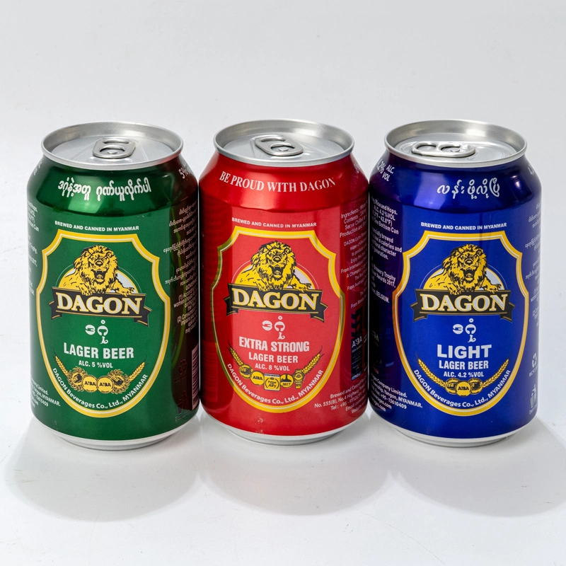 330ml (202/211*408) Emechara Cans Aluminom Mkpọ Beer Cans 1