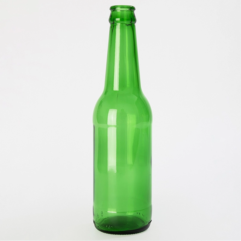 Flint Amber Green Blue Beer Bottle PJ330-9161 Customizable Colors and Sizes 1