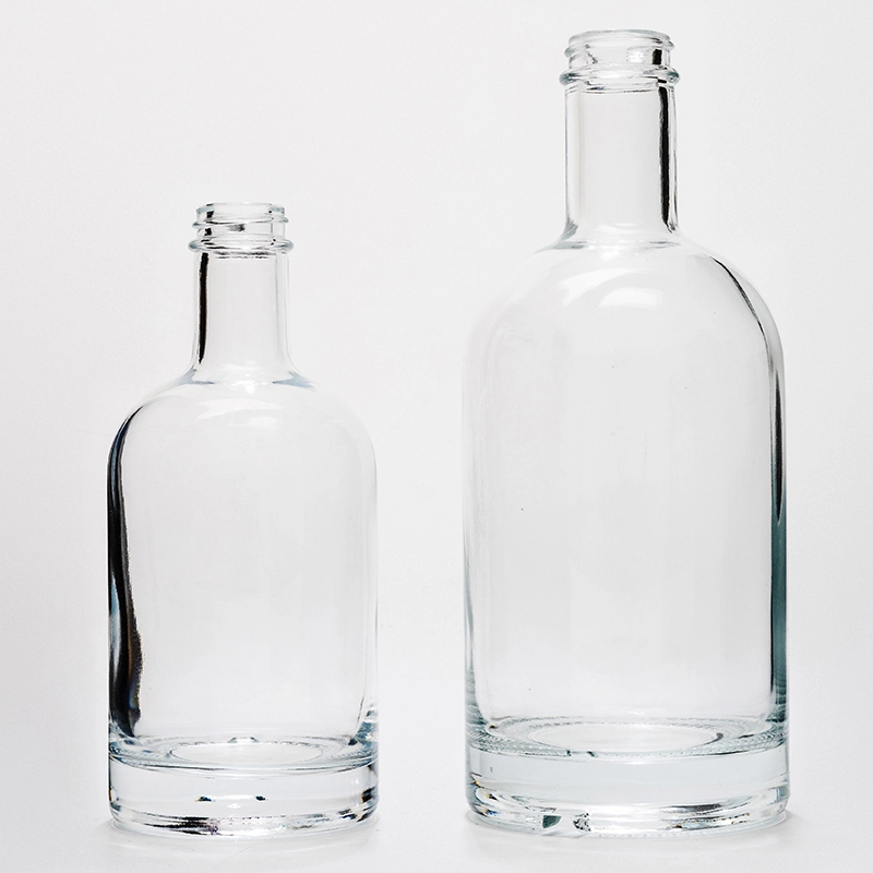 Clear Glass Liquor Bottle GP700-A4S 750ml Super Clear 1
