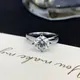 Modern Lab Created Diamond Solitaire Engagement Ring Company 2
