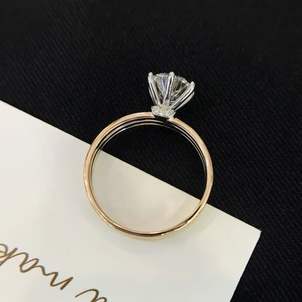 Oem & Odm Lab Grown Solitaire Diamond Ring Best Factory Price 3