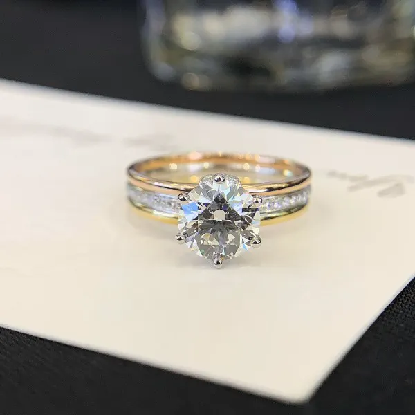 Oem & Odm Lab Grown Solitaire Diamond Ring Best Factory Price 4