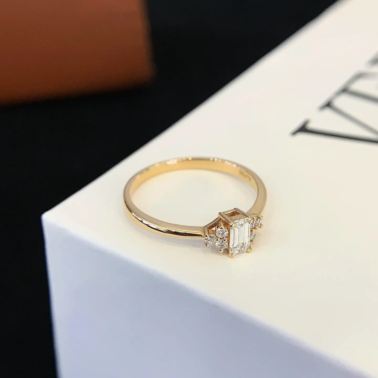 Three Stone Ring Three Stone Diamond Engagement Ring Best Factory Price Supply 3