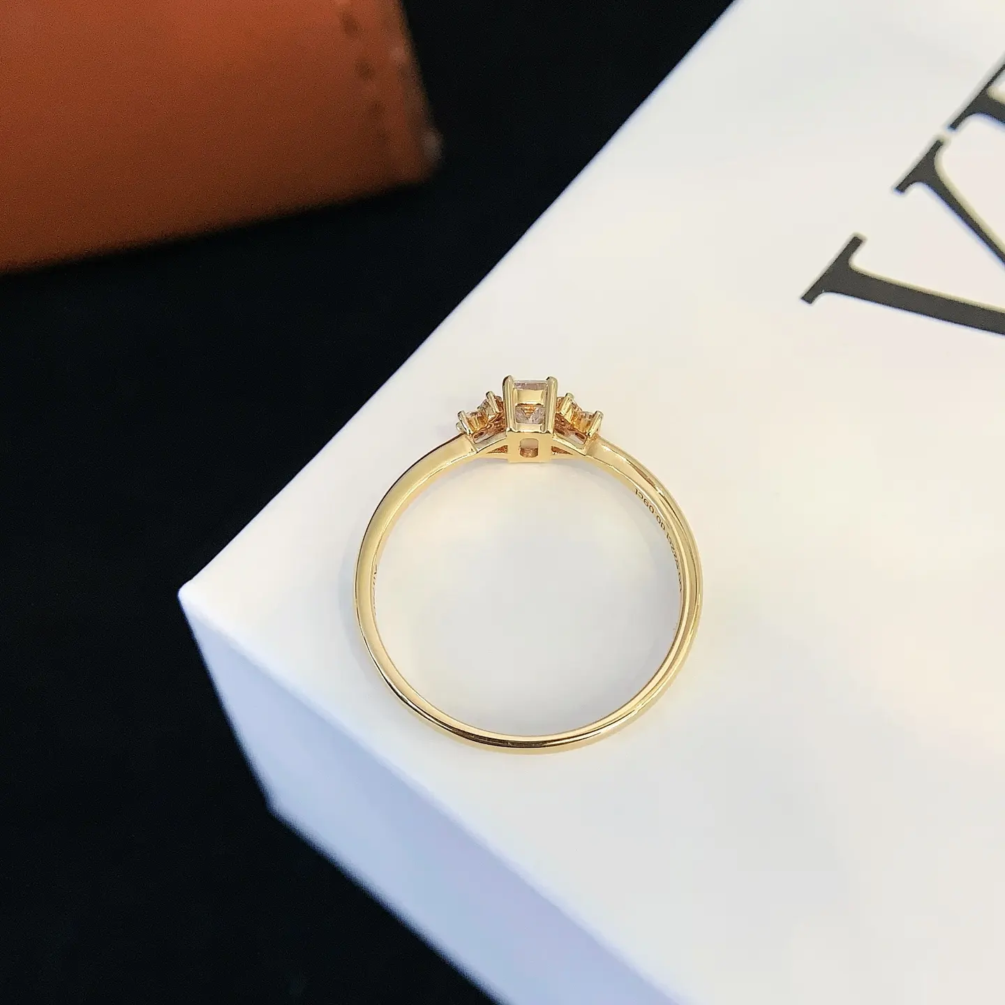 Three Stone Ring Three Stone Diamond Engagement Ring Best Factory Price Supply 5