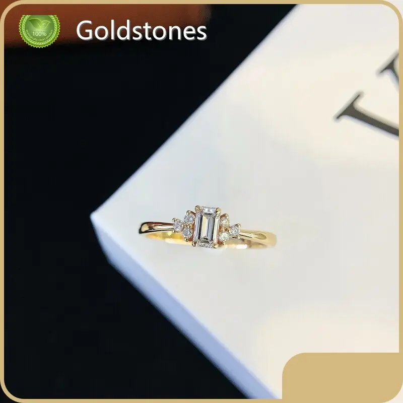 Three Stone Ring Three Stone Diamond Engagement Ring Best Factory Price Supply 1