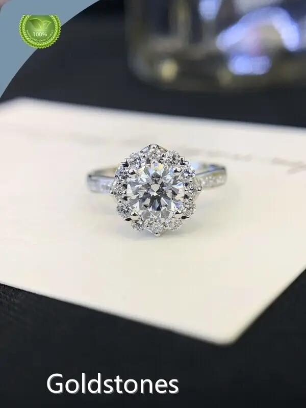 Cheapest Oval Halo Engagement Rings Lab Created Company 1